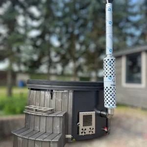 Integrated furnace hot tub